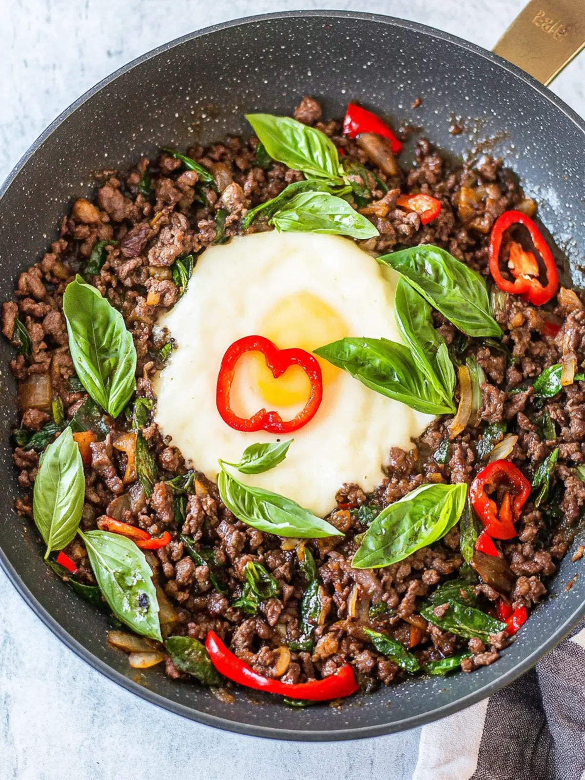 Thai Basil Beef Stir-Fry (Pad Krapow) Ready in 30 Minutes 2 Thai Basil Beef Stir-Fry (Pad Krapow)