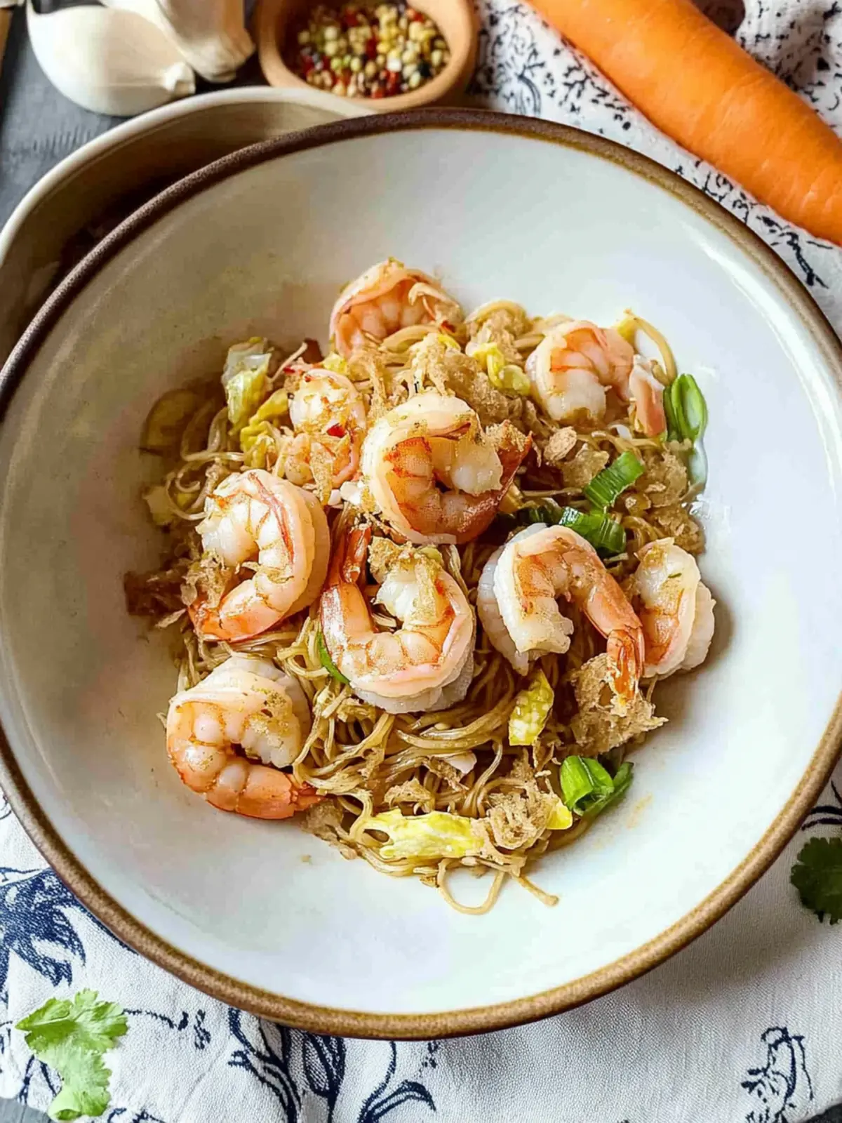 Savor Singapore Noodles with Shrimp in Just 30 Minutes 4 Singapore Noodles with Shrimp