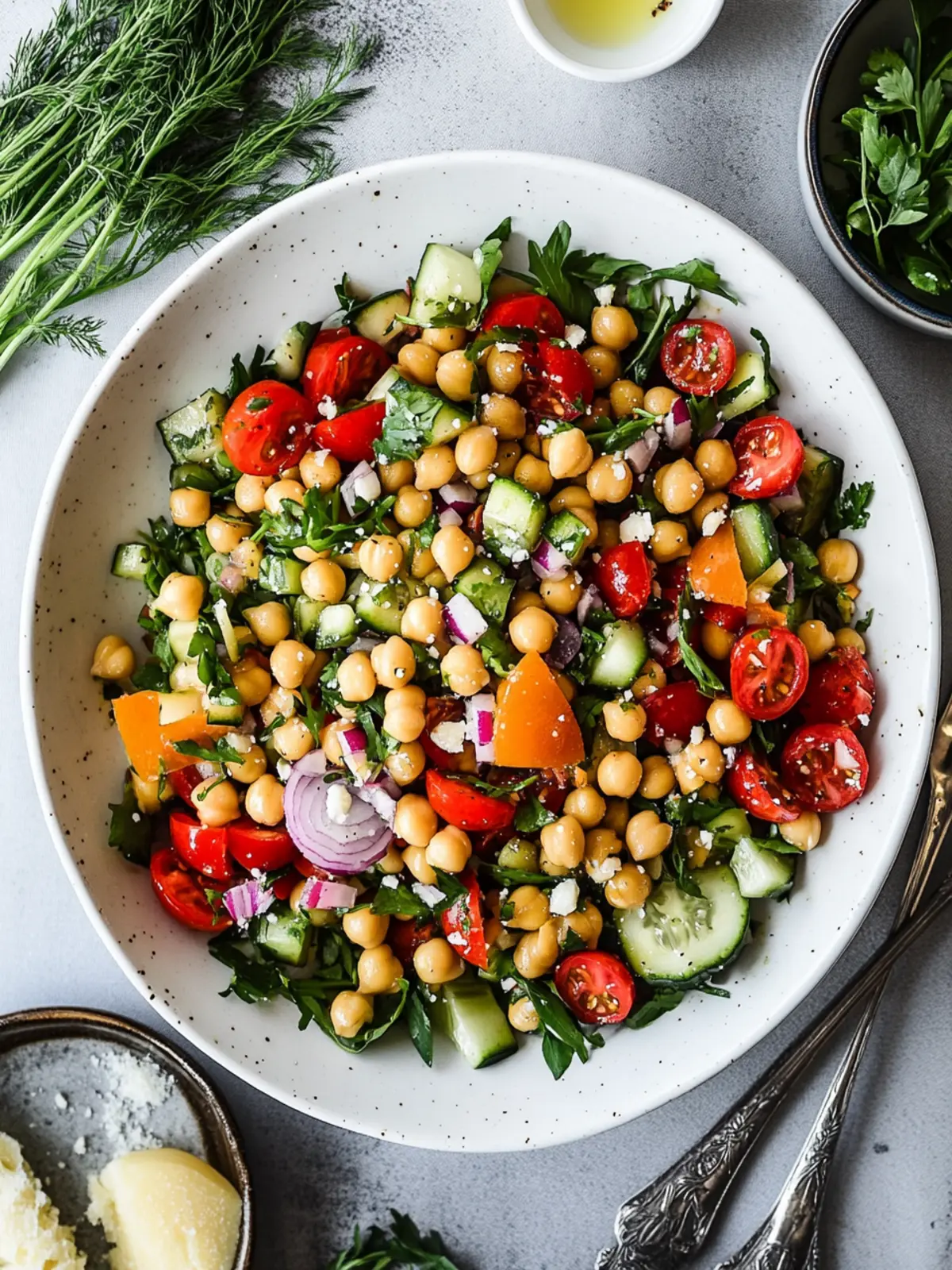 Mediterranean Chickpea Salad: Your Perfect Summer Meal Prep 4 Mediterranean Chickpea Salad