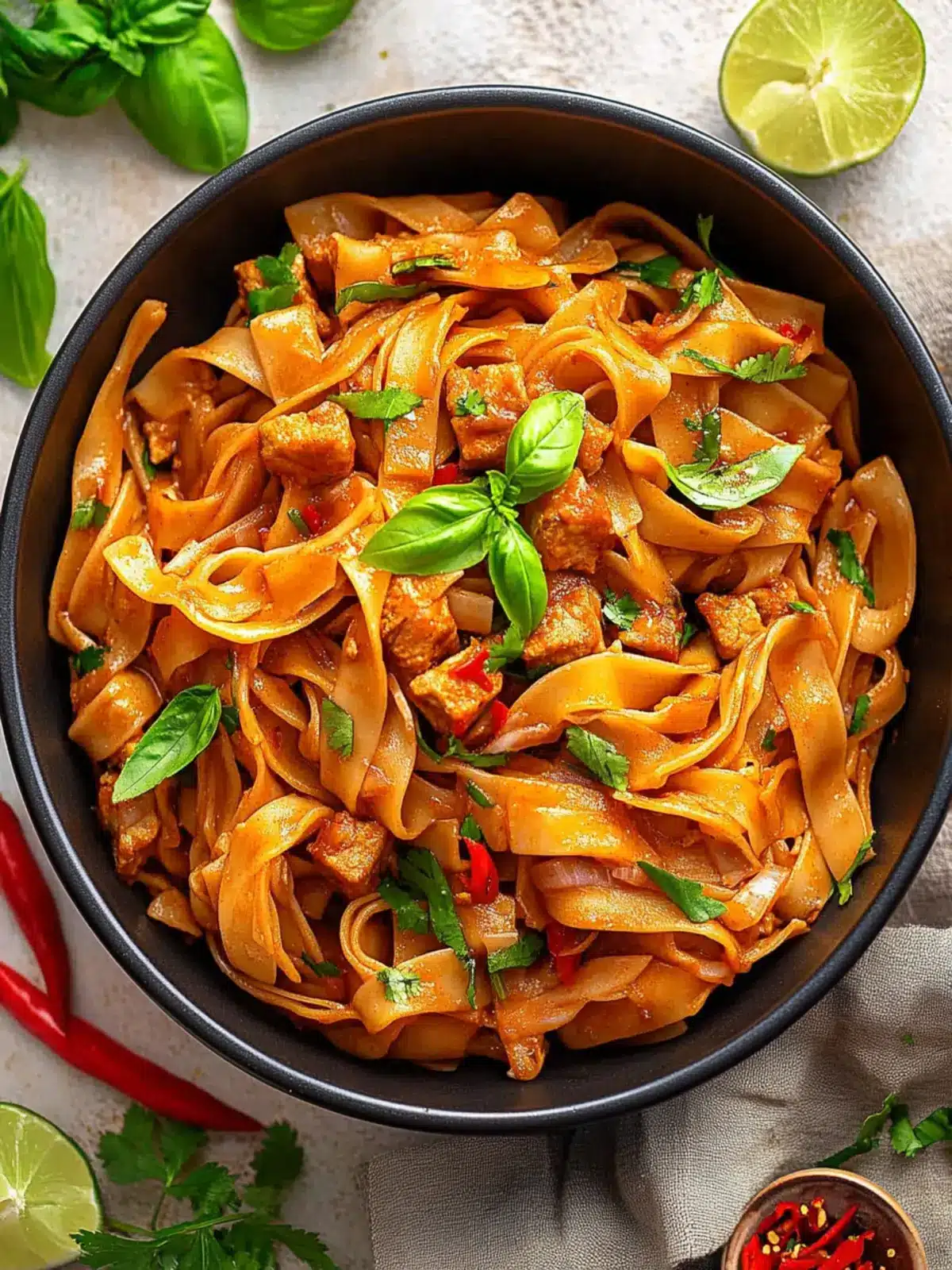 Savory Spicy Drunken Noodles for a Flavor Explosion at Home 5 Spicy Drunken Noodles