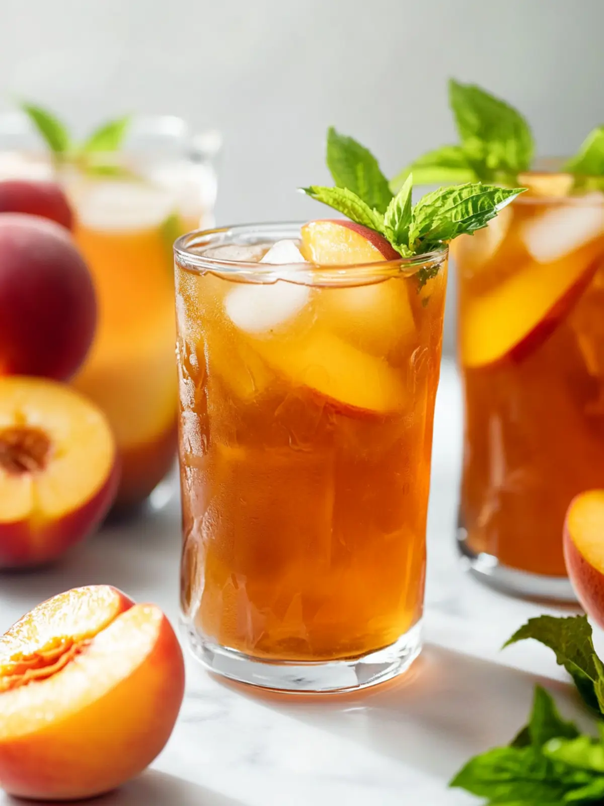 Georgia Peach Sweet Tea: The Ultimate Summer Sip Experience 5 Georgia Peach Sweet Tea