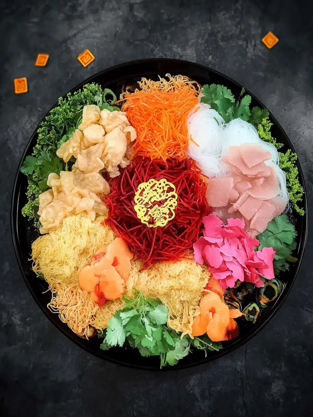Yee Sang Recipe – Celebrate with a Prosperity Toss Salad 2 Yee Sang Recipe (Lou Sang) – Prosperity Toss Salad