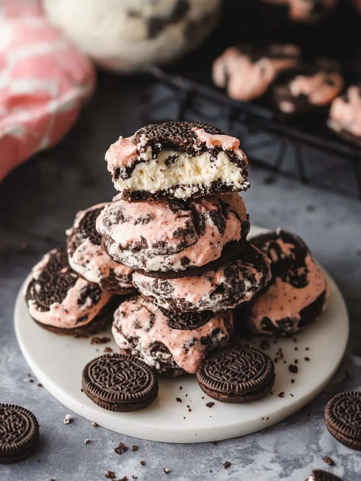 Irresistible Oreo Cheesecake Cookies for Sweet Celebrations 4 OREO CHEESECAKE COOKIES