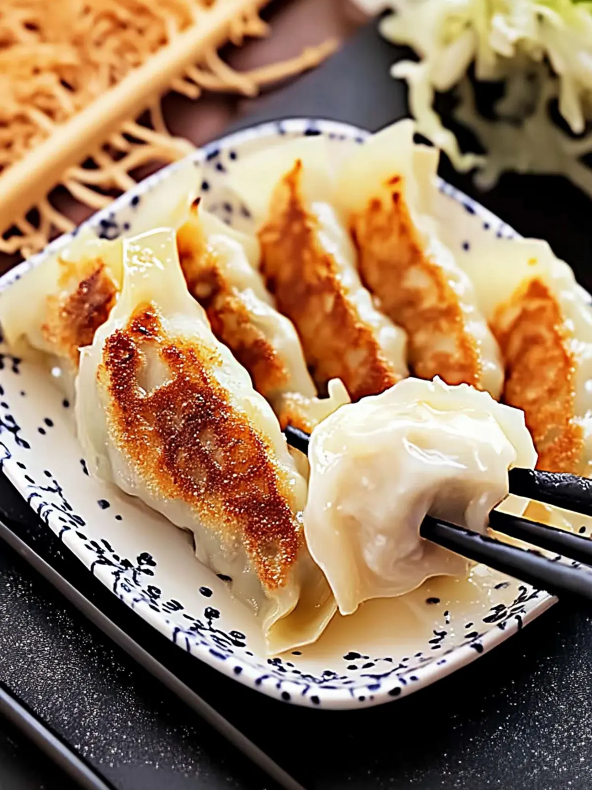 Deliciously Homemade: The Best Gyoza Pork and Cabbage Dumplings 5 The Best Gyoza (Japanese Pork and Cabbage Dumplings)