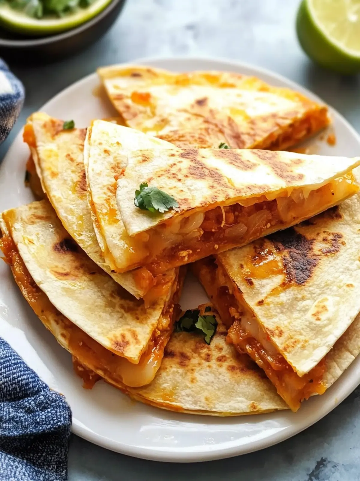 Savory Kimchi Quesadillas You’ll Crave More Than Takeout 2 Kimchi Quesadillas
