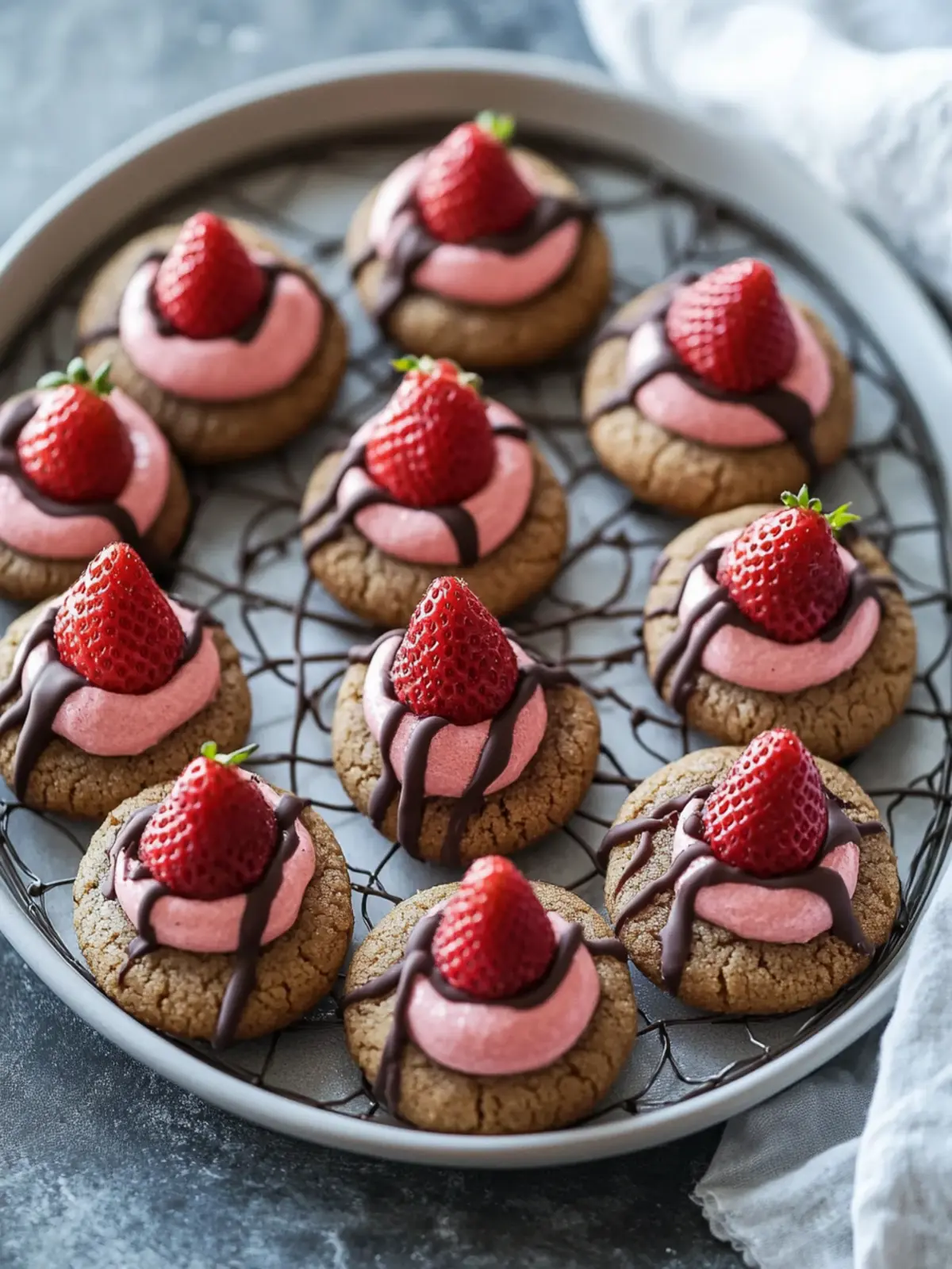 Sweet Strawberry Chocolate Kiss Cookies Recipe You’ll Adore 2 Strawberry CHOCOLATE Kiss Cookies Recipe