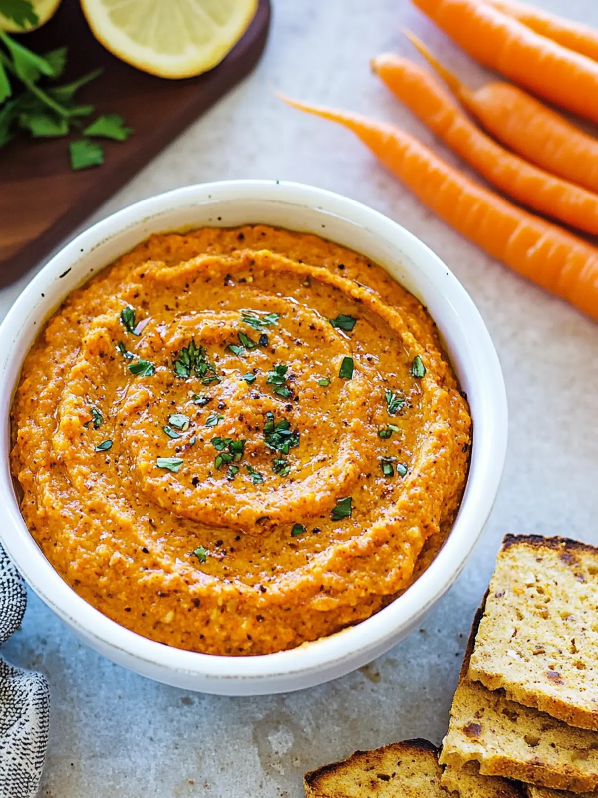 Easy Smoky Carrot Dip: A Flavorful Twist on Veggie Snacks 5 Easy Smoky Carrot Dip