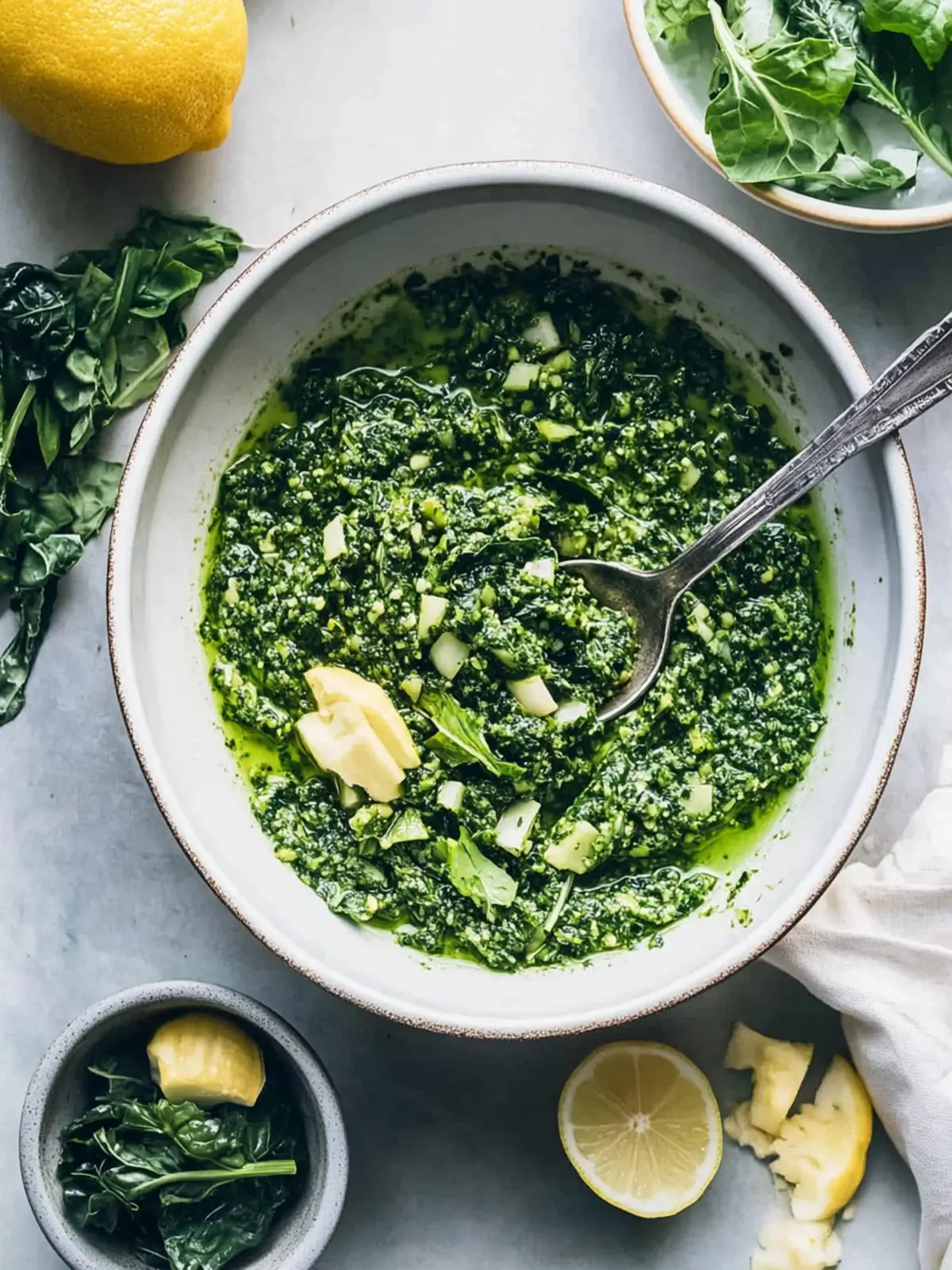 Collard Greens Pesto: Quick, Nutritious Twist for Your Meals 5 Collard Greens Pesto