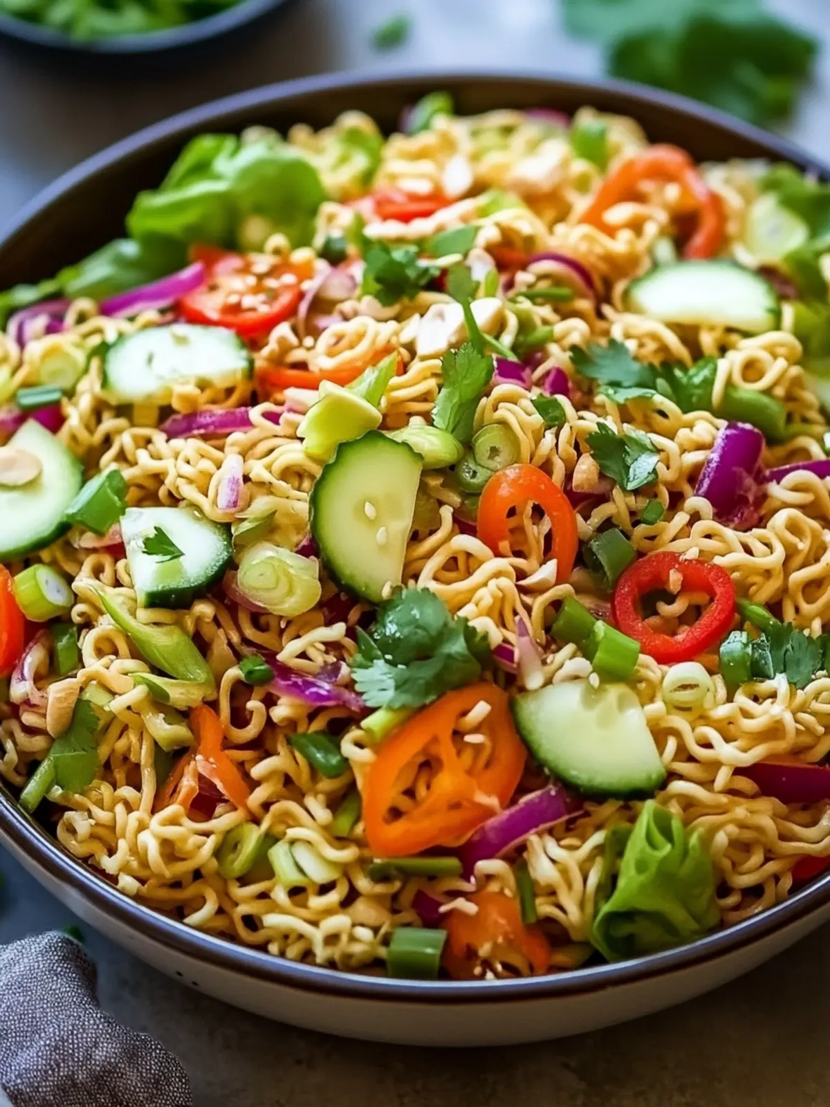 Delicious Easy Ramen Noodle Salad You’ll Crave Again! 5 Easy Ramen Noodle Salad