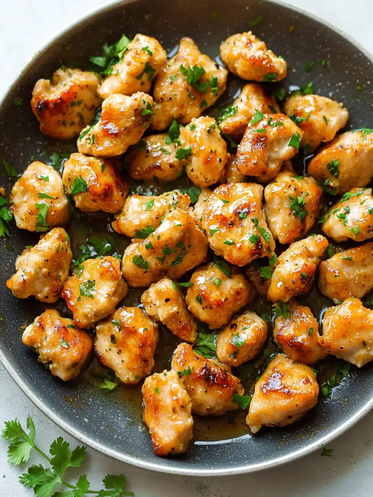 Garlic Butter Chicken Bites for a Quick Dinner Delight 5 Garlic Butter Chicken Bites