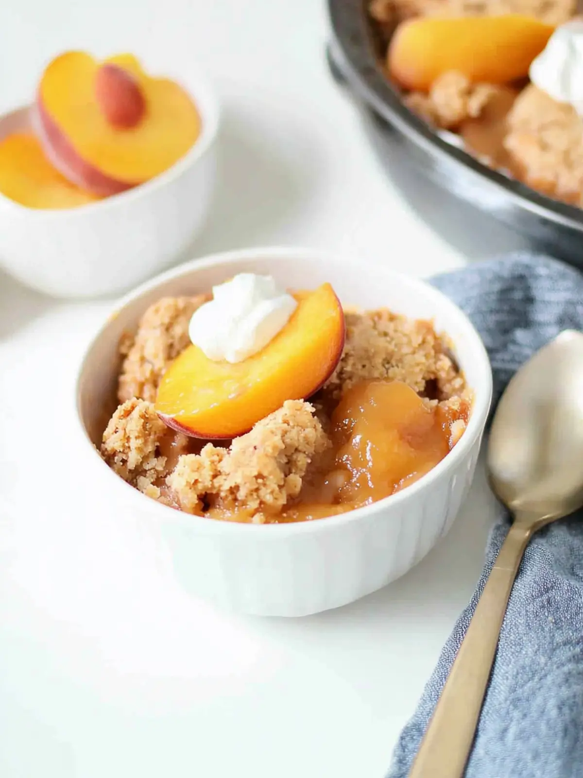 Delicious Vegan Peach Cobbler That Will Wow Your Taste Buds 4 vegan peach cobbler