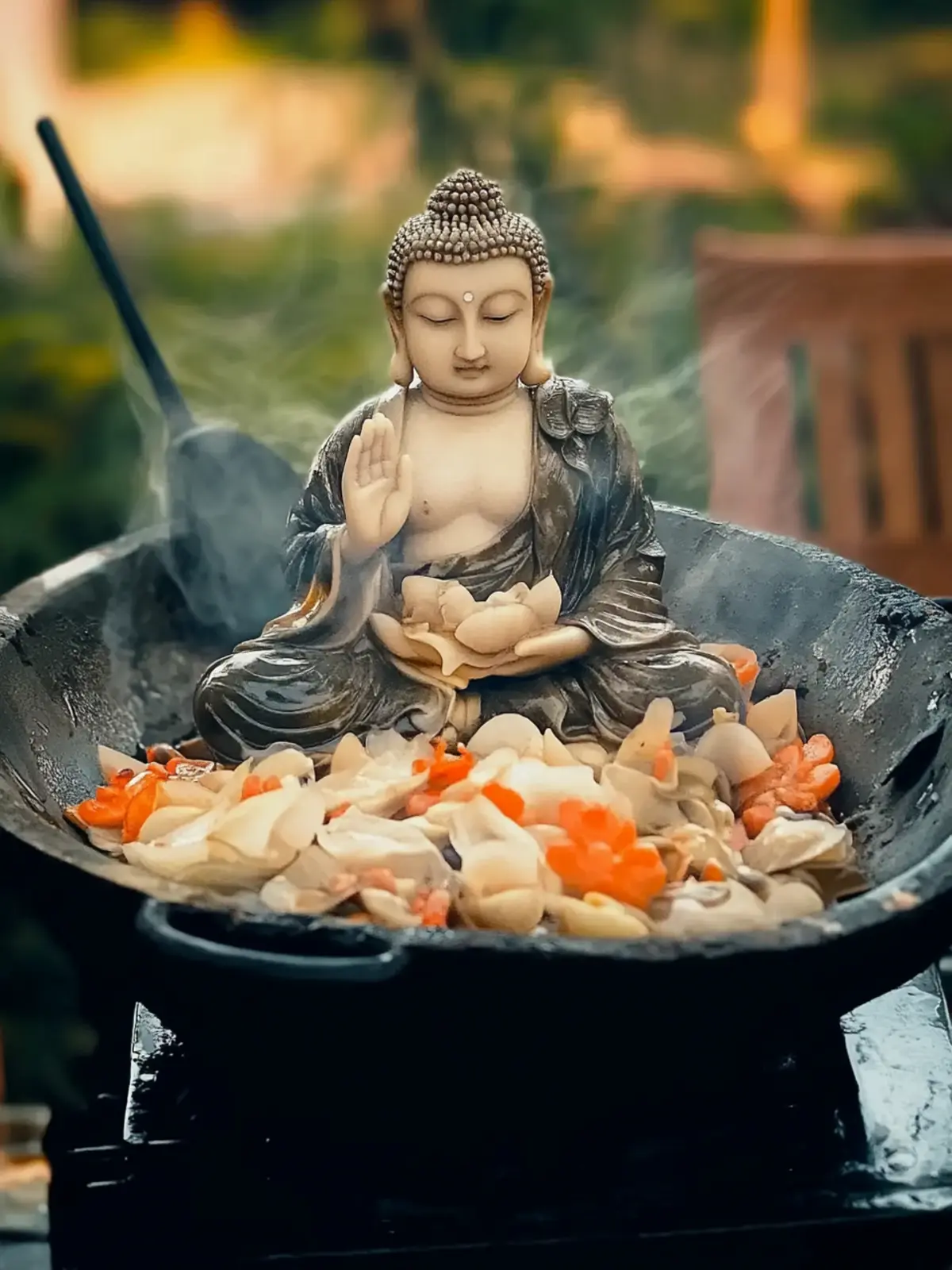 Vibrant Buddha's Delight: A Festive Vegetarian Feast 4 Buddha’s Delight