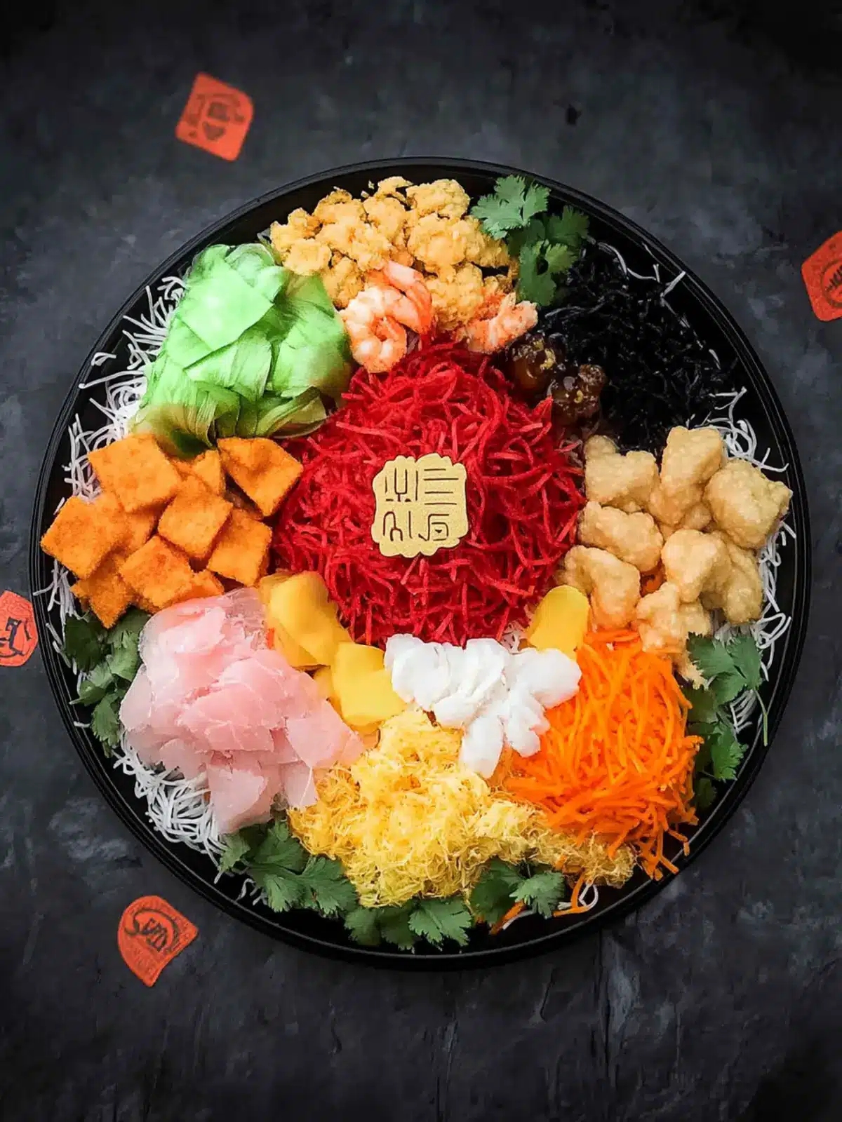 Yee Sang Recipe – Celebrate with a Prosperity Toss Salad 5 Yee Sang Recipe (Lou Sang) – Prosperity Toss Salad