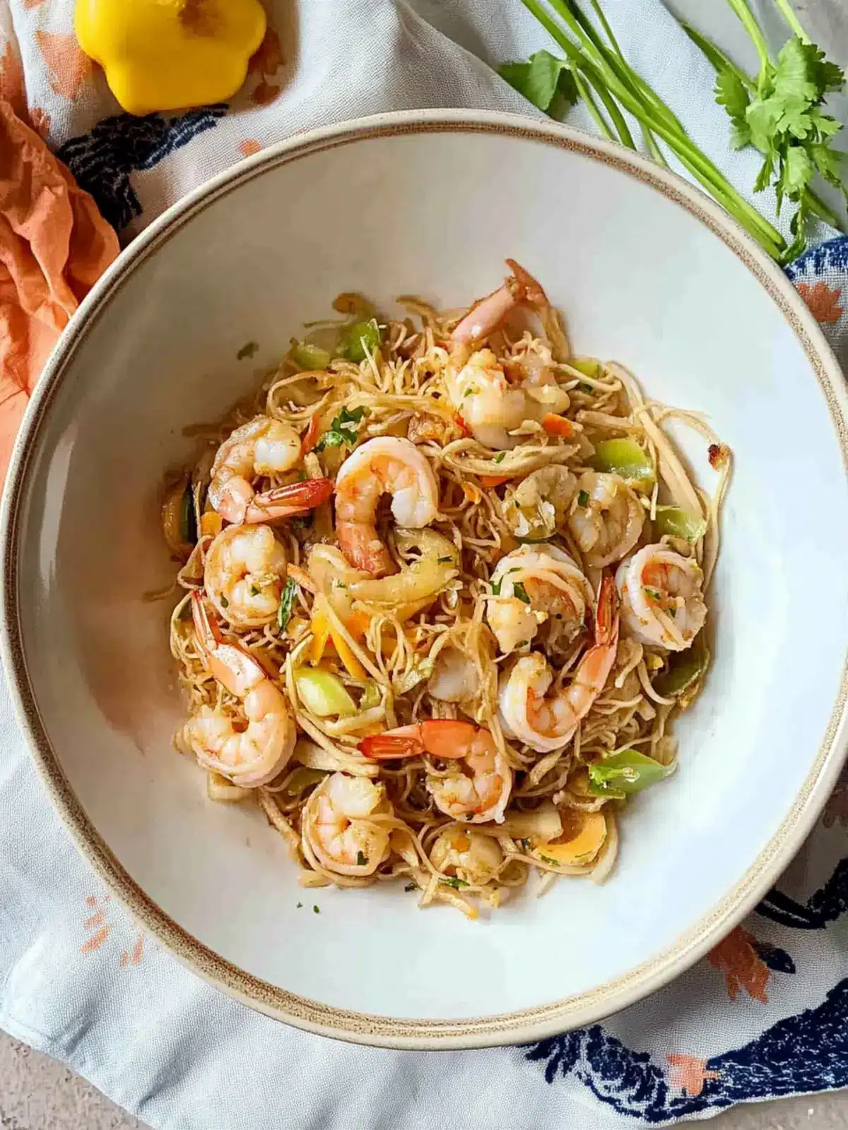 Savor Singapore Noodles with Shrimp in Just 30 Minutes 2 Singapore Noodles with Shrimp