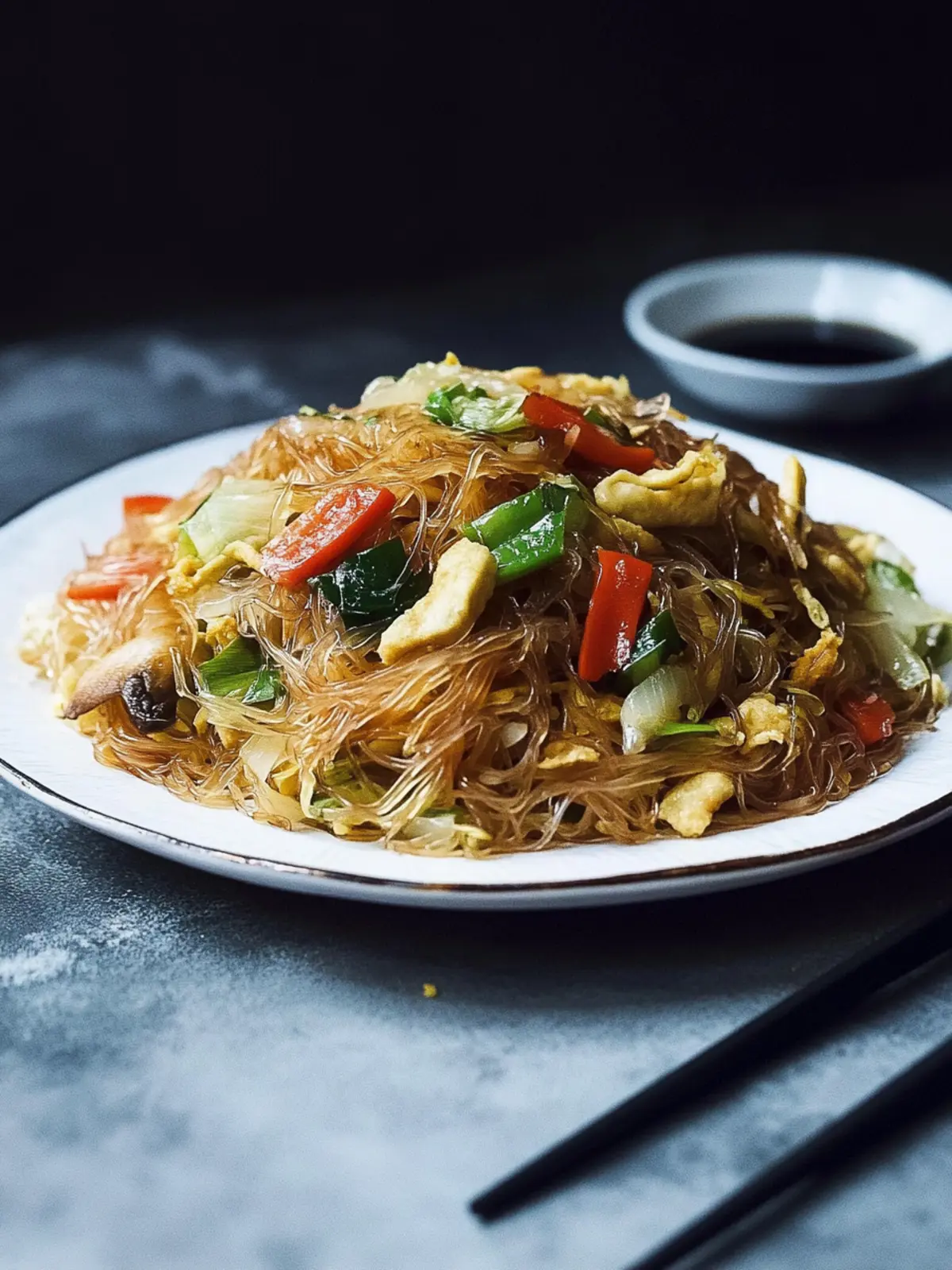 Delicious Stir-Fried Vermicelli Noodles in Just 20 Minutes 2 Stir-fried Vermicelli Noodles