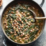 Slow Simmered Black Eyed Peas and Greens: Comfort in a Bowl 2 Slow Simmered Black Eyed Peas and Greens