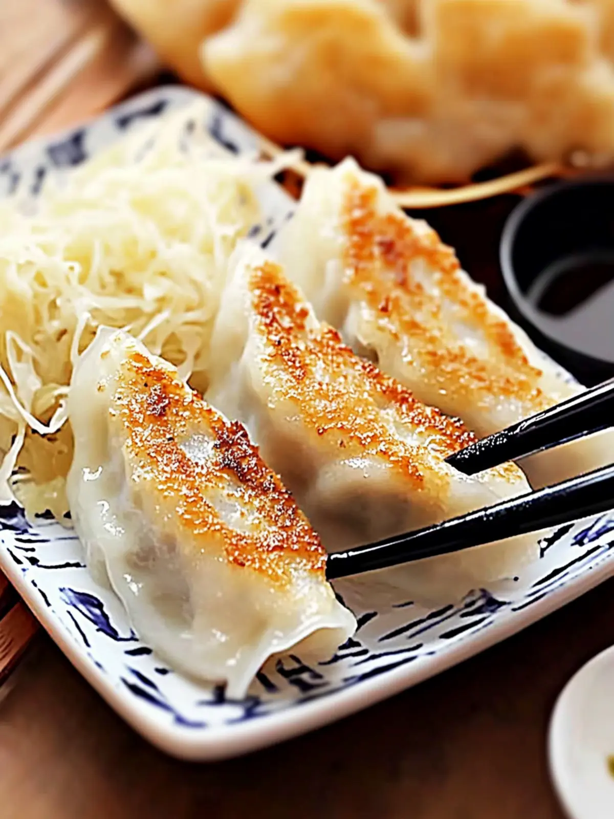 Deliciously Homemade: The Best Gyoza Pork and Cabbage Dumplings 3 The Best Gyoza (Japanese Pork and Cabbage Dumplings)