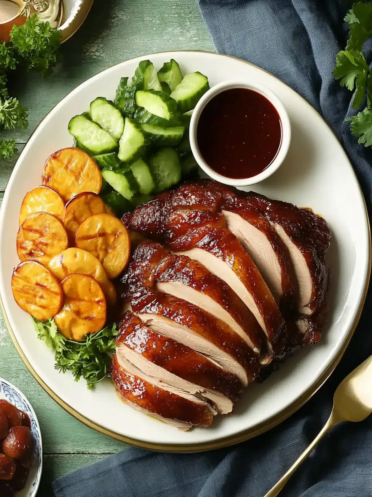 Savory Peking Duck with Irresistible Plum Jam Glaze 3 Peking Duck