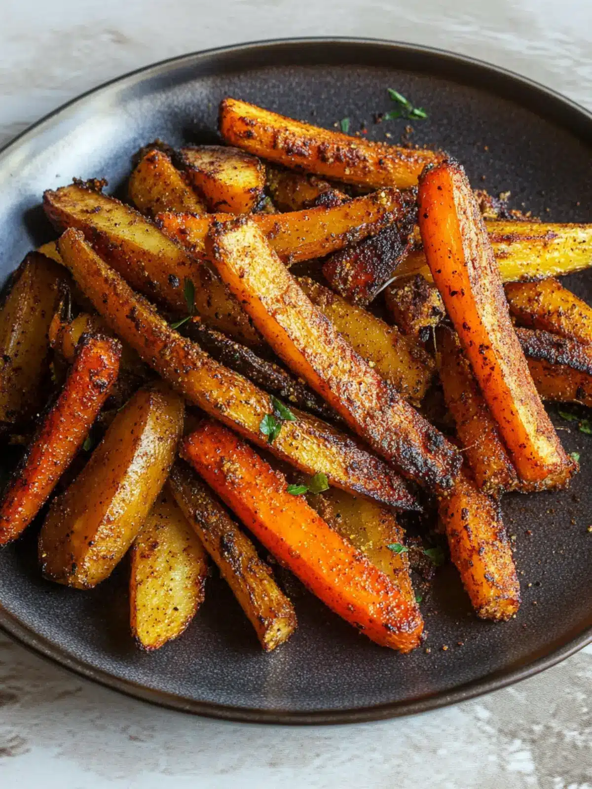 Flavor-Packed Roasted Carrots with Berbere Spice Recipe 2 ROASTED CARROTS WITH BERBERE SPICE RECIPE