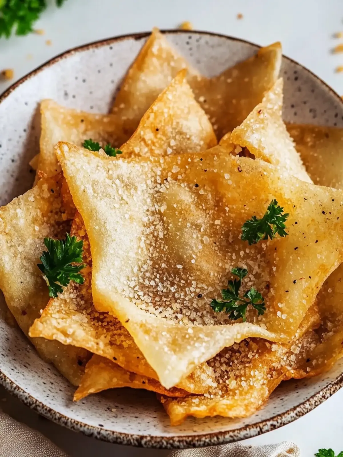 Crispy Garlic Lumpia Chips That Beat Fast Food Cravings 5 Crispy Garlic Lumpia Chips