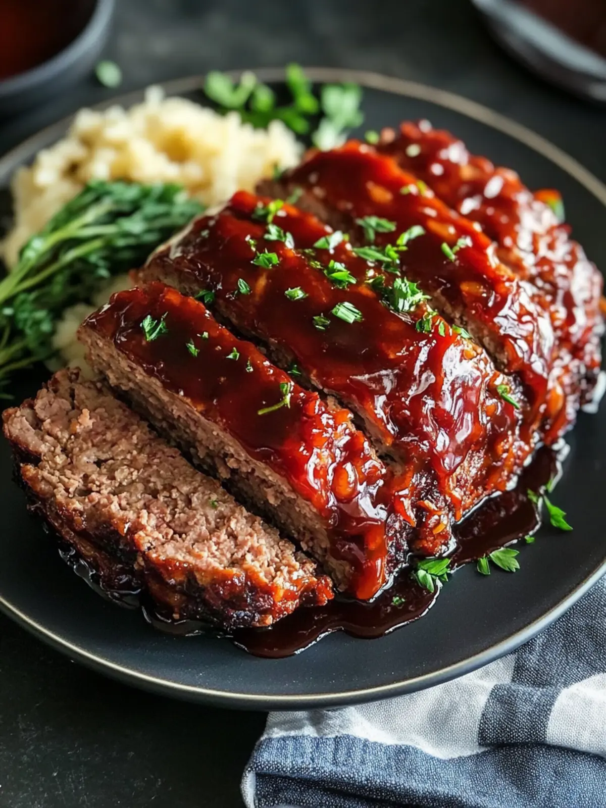 Classic Meatloaf with Sweet and Savory Glaze: Family Comfort Food 5 Classic Meatloaf with Sweet and Savory Glaze