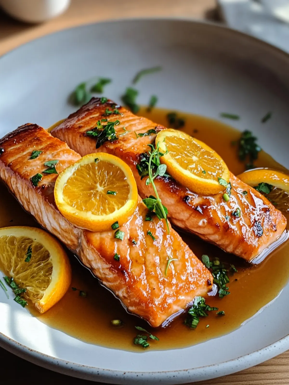 Zesty Orange Glazed Salmon for a Quick Family Feast 4 Orange Glazed Salmon