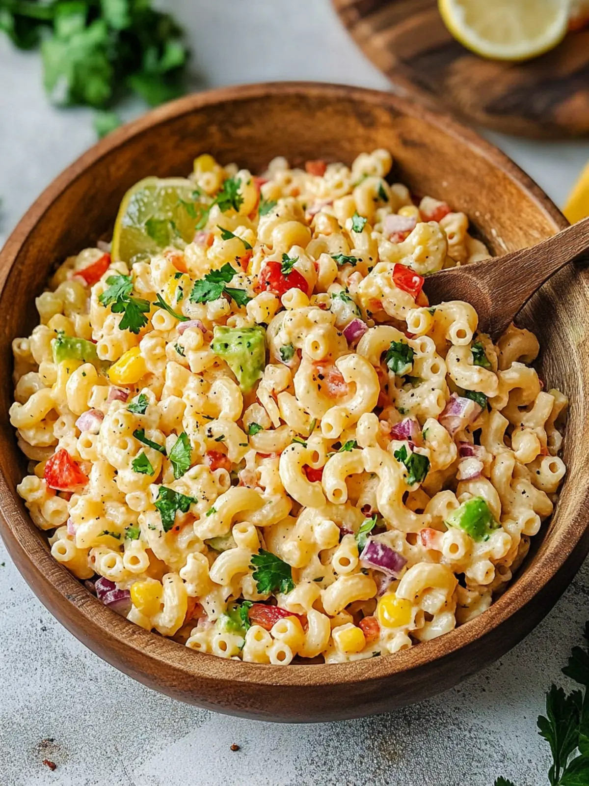 Savor the Flavor: Zesty Mexican Macaroni Salad Delight 3 Mexican Macaroni Salad