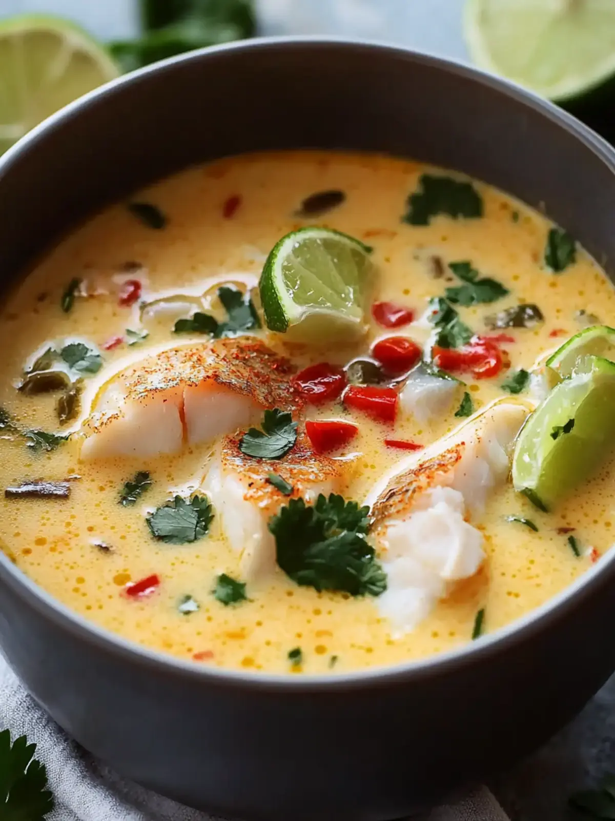 Coconut Lime Fish Soup: A Creamy Tropical Comfort Food 3 Coconut Lime Fish Soup