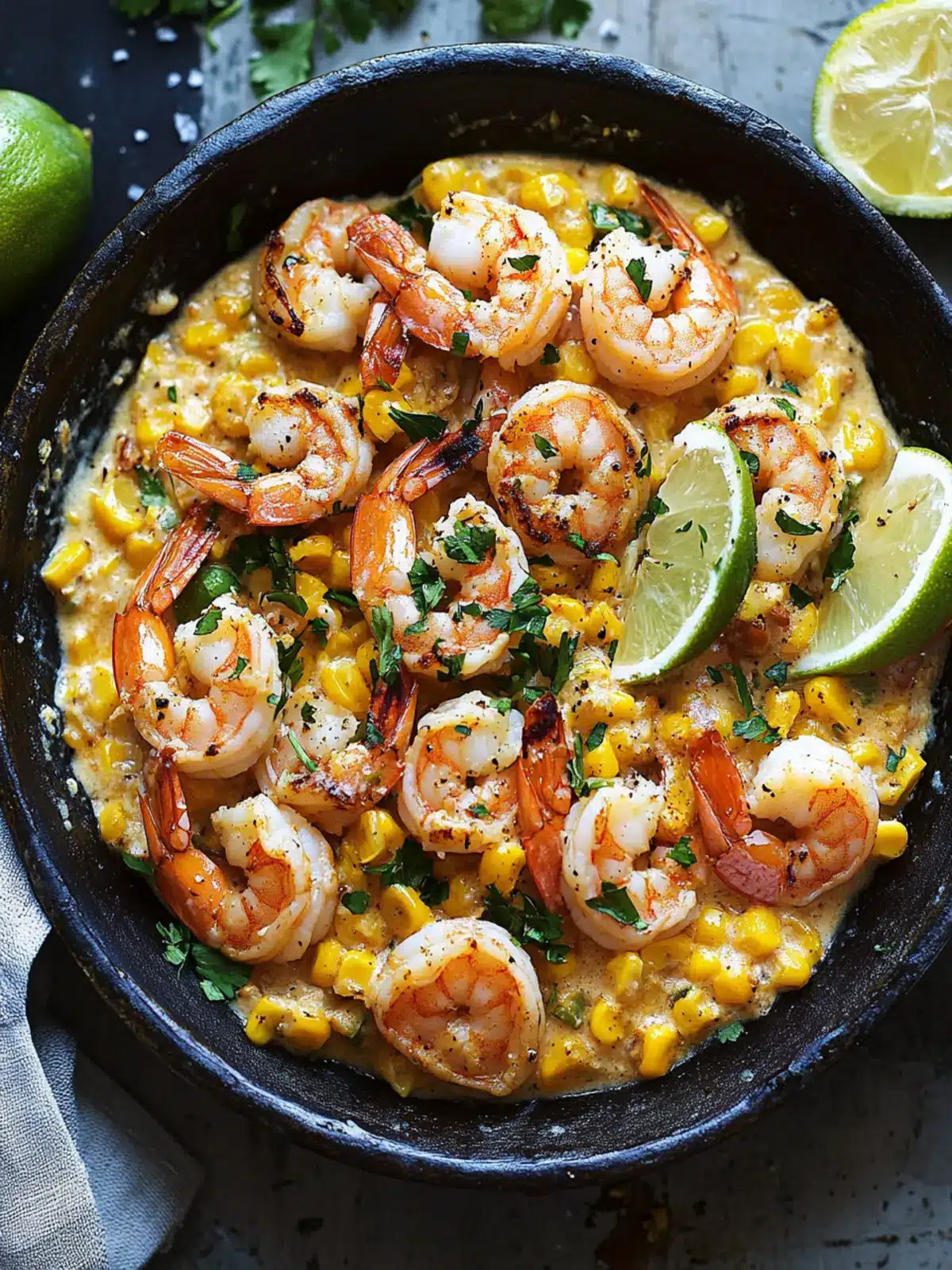 Savory Shrimp and Creamed Corn in 30 Minutes or Less 3 Shrimp and Creamed Corn