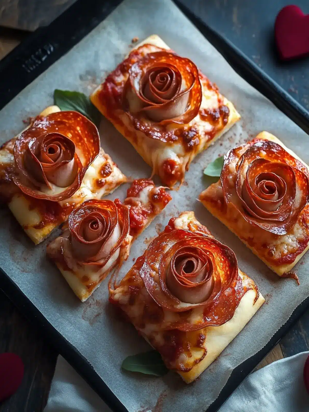 Pizza Roses for Valentine’s Day: Love at First Bite 3 Pizza Roses for Valentine’s Day