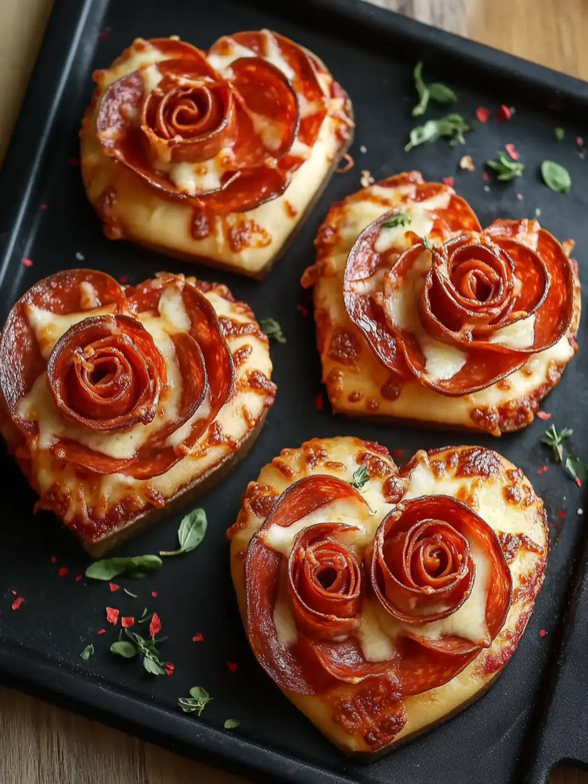 Pizza Roses for Valentine’s Day: Love at First Bite 2 Pizza Roses for Valentine’s Day