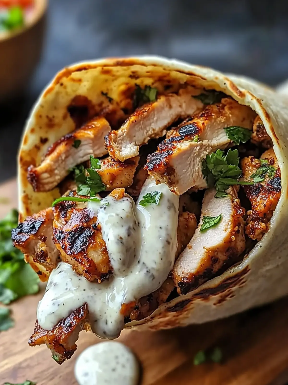 Savory Chicken Shawarma with Garlic Sauce Recipe Made Easy 4 Chicken Shawarma with Garlic Sauce Recipe (Easy & Delicious)
