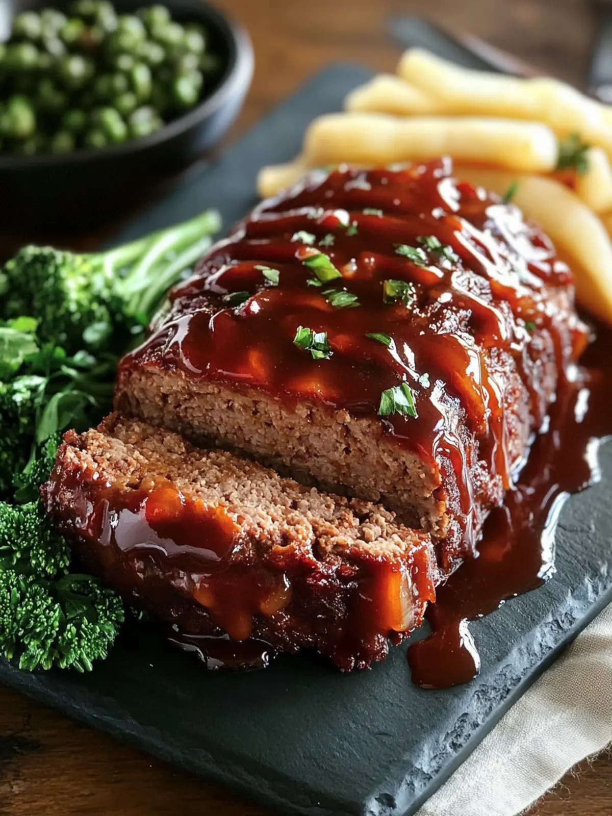 Classic Meatloaf with Sweet and Savory Glaze: Family Comfort Food 3 Classic Meatloaf with Sweet and Savory Glaze