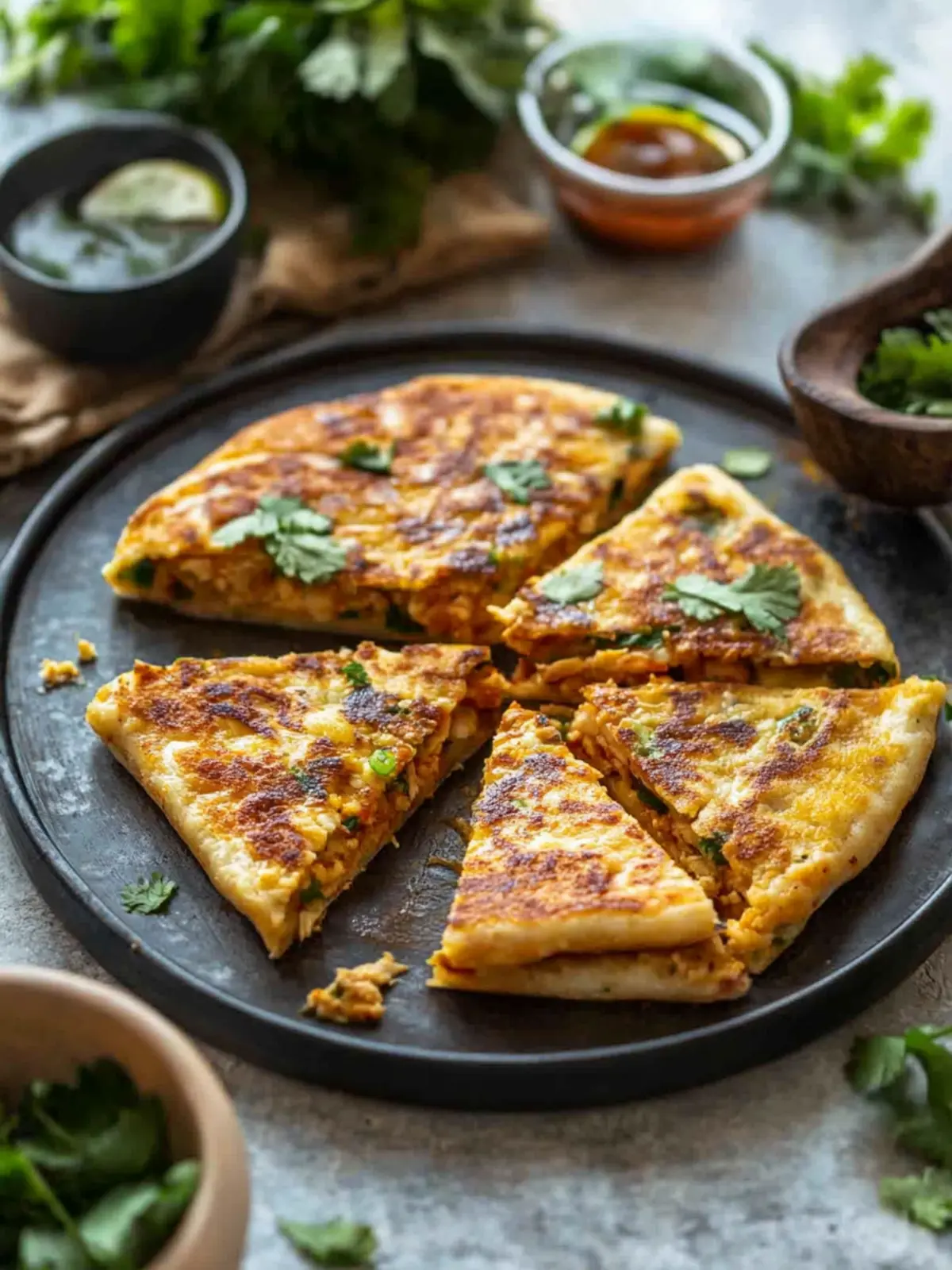 Savory Chicken Murtabak: A Flavor-packed Homemade Delight 4 Chicken Murtabak