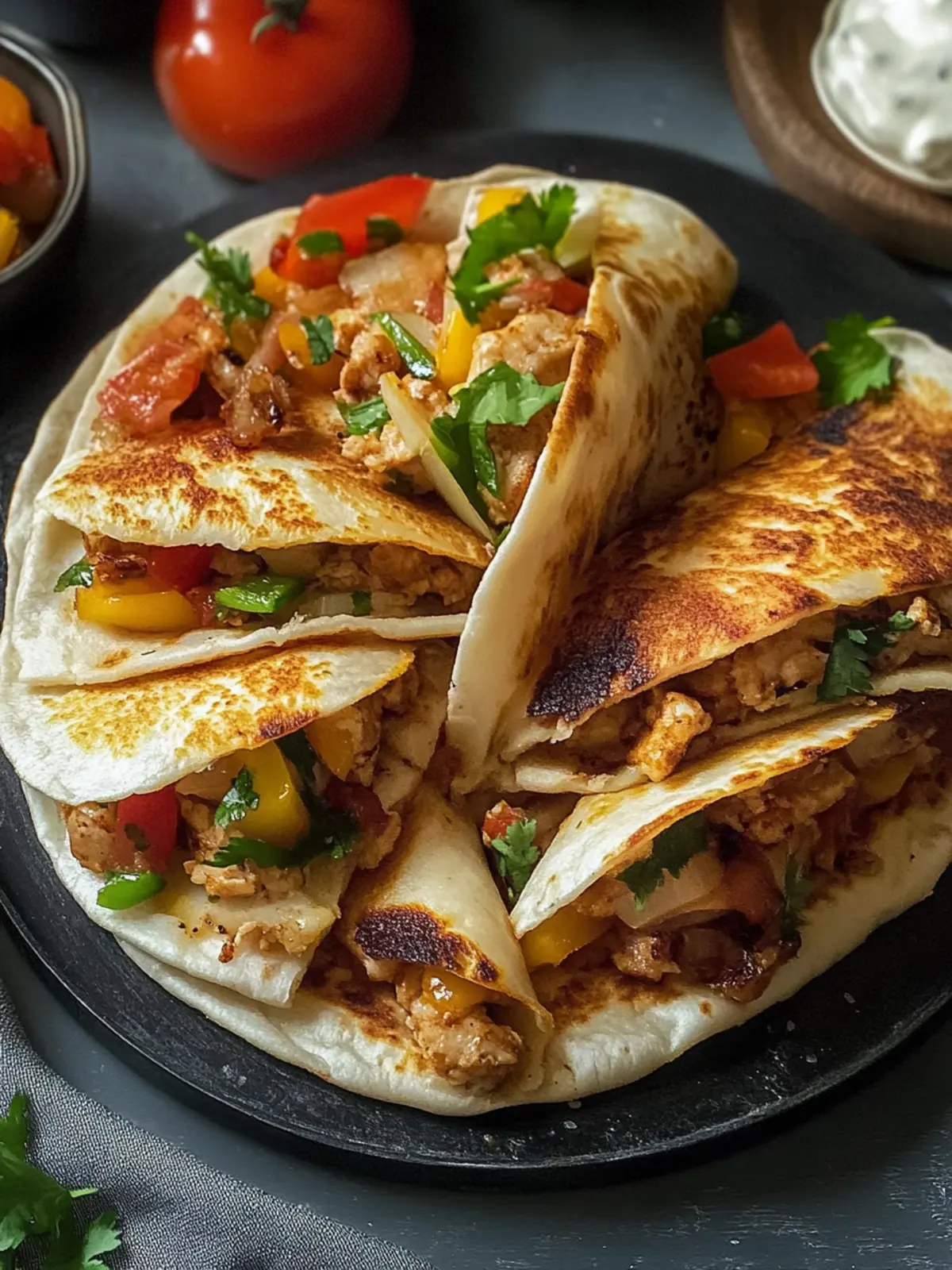 Delicious Chicken Crepes Shawarma: Crispy Comfort Awaits 4 CHICKEN CREPES SHAWARMA