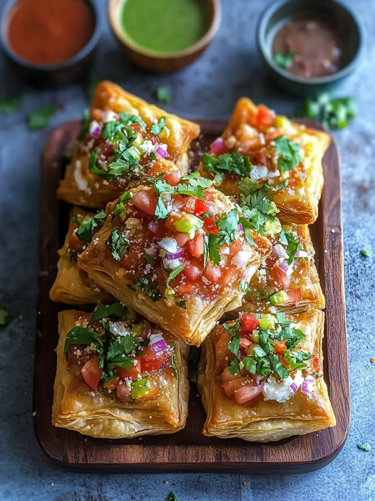 Delicious Puff Pastry Samosa Chaat for a Flavorful Snack 5 Puff Pastry Samosa Chaat