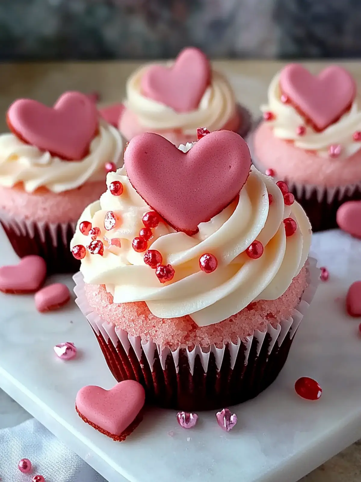 Heart Shaped Cupcakes: Easy Valentine’s Day Treats to Impress 3 Valentine’s Day Heart Shaped Cupcake