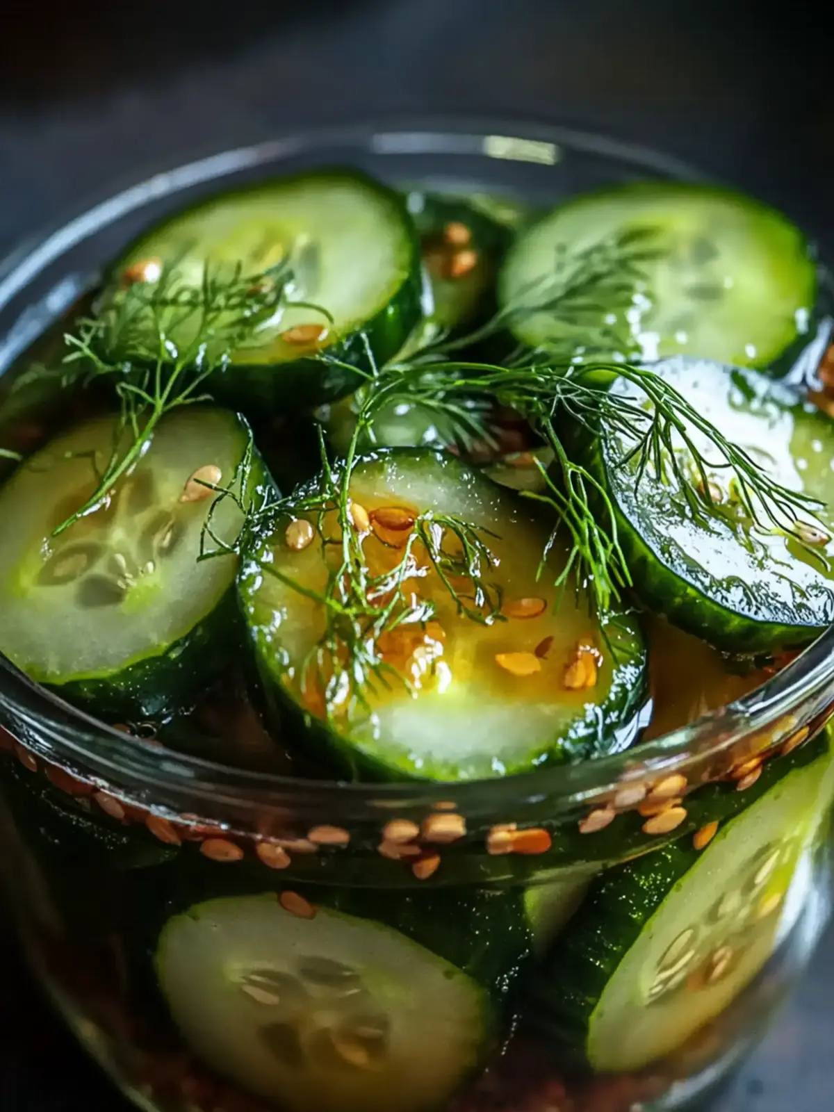 Tangy Quick Pickle Recipe Cucumber with Smoky Garlic Oil 2 Quick Pickle Recipe Cucumber