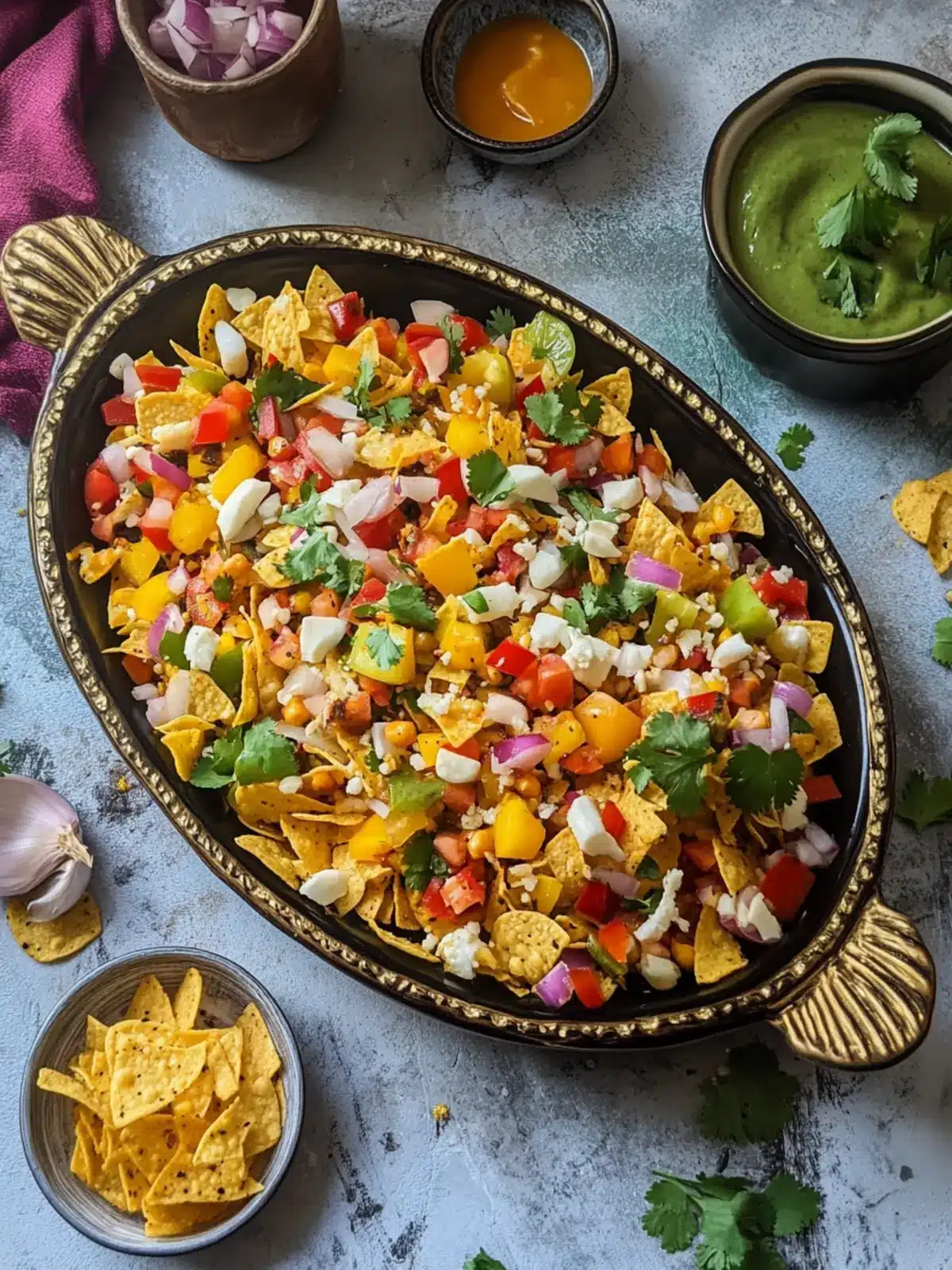 Mexican Bhel Puri: A Spicy, Crunchy Salad Adventure! 4 Mexican bhel puri