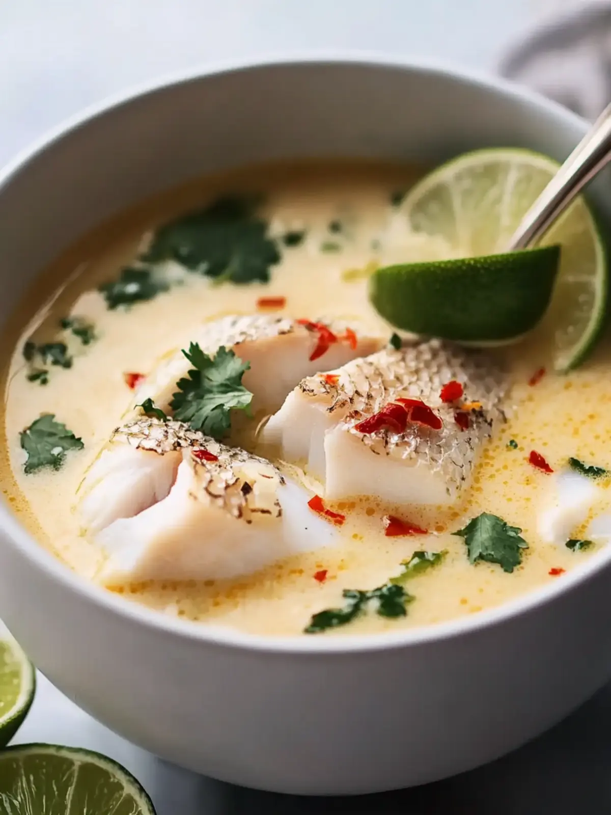 Coconut Lime Fish Soup: A Creamy Tropical Comfort Food 4 Coconut Lime Fish Soup