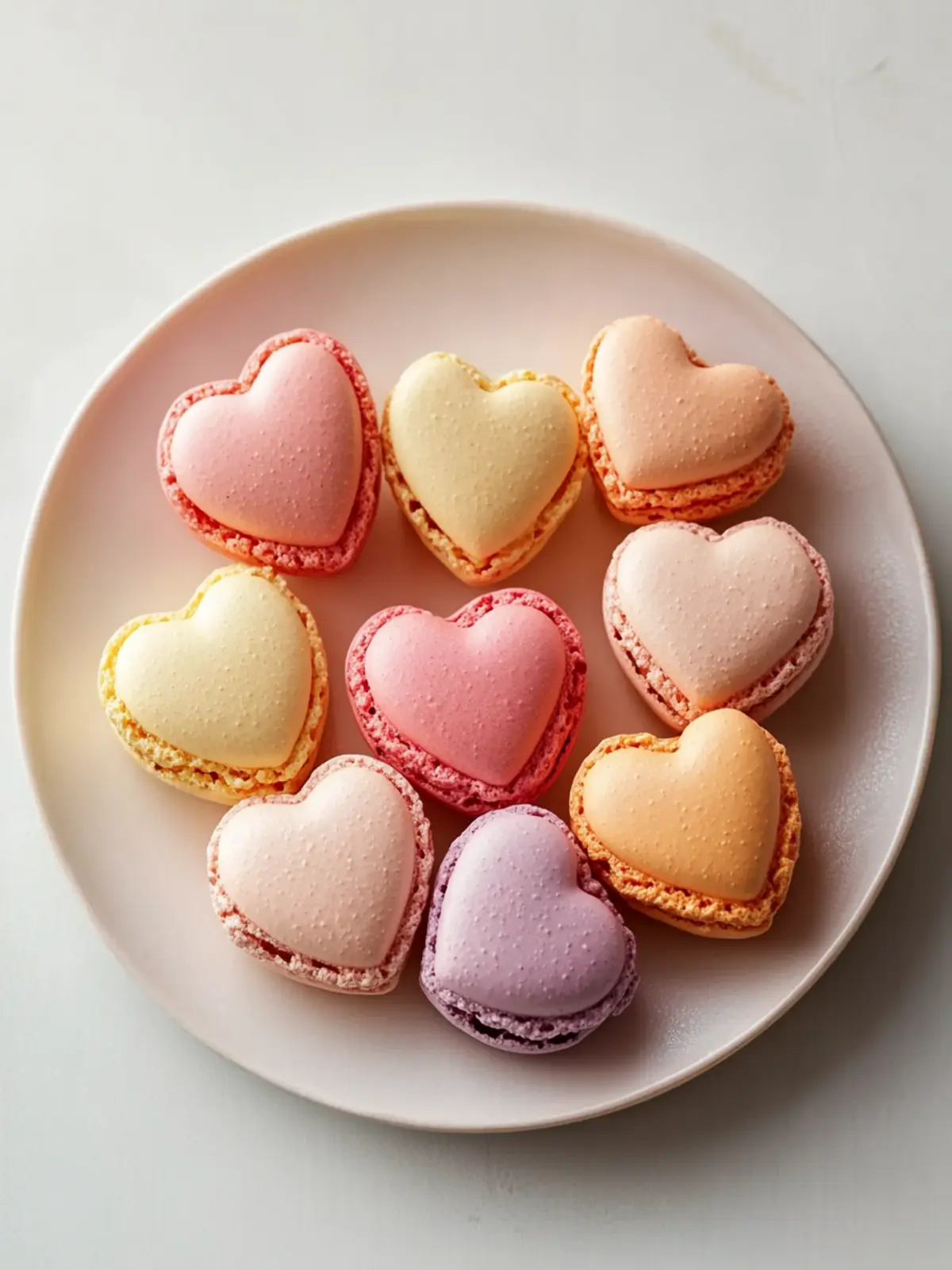 Heart-Shaped Macarons: Love in Every Sweet Bite 5 Heart-Shaped Macarons