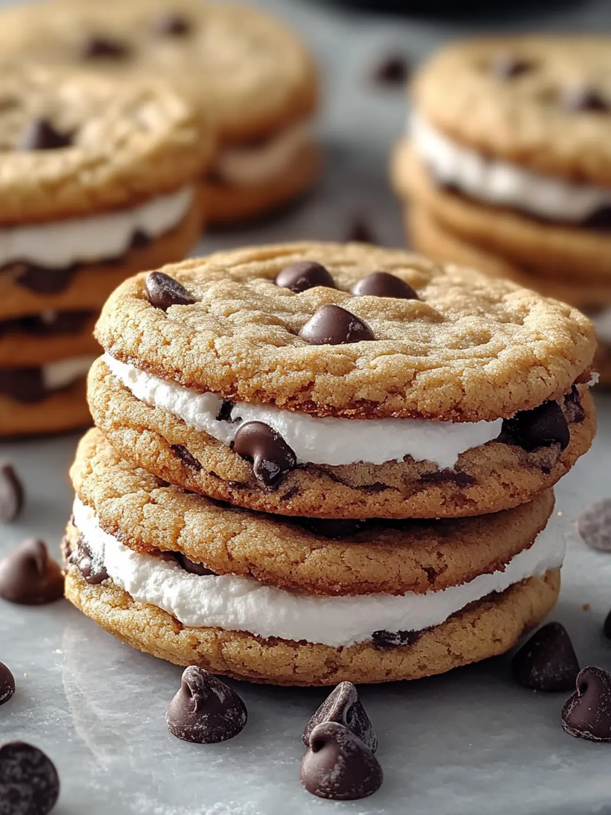 Irresistible Chocolate Chip Cookie Sandwiches You’ll Crave 4 Irresistible Chocolate Chip Cookie Sandwiches