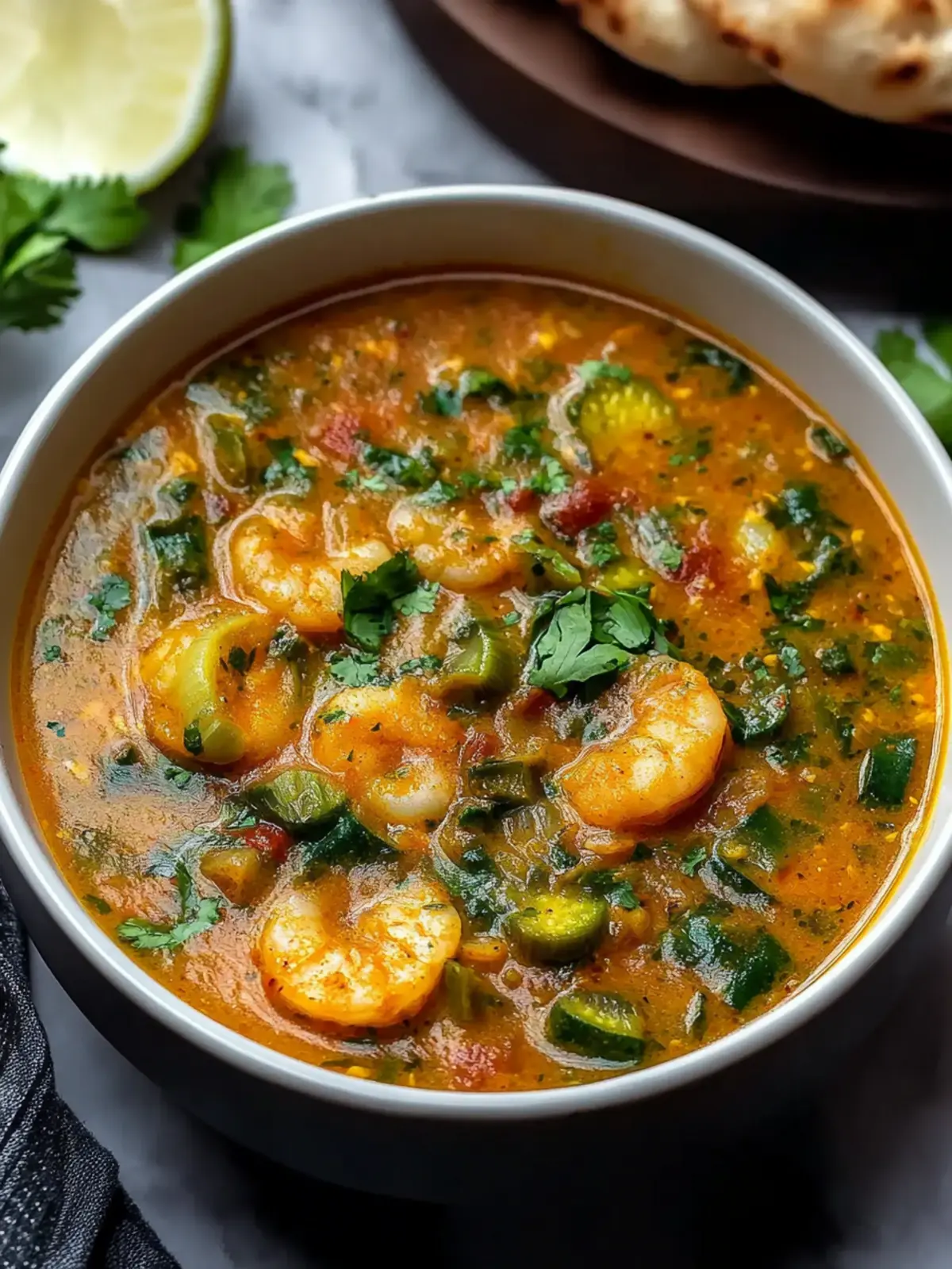 Savory Nigerian Okra Soup: Comforting Flavor in Every Bowl 2 Savory Nigerian Okra Soup