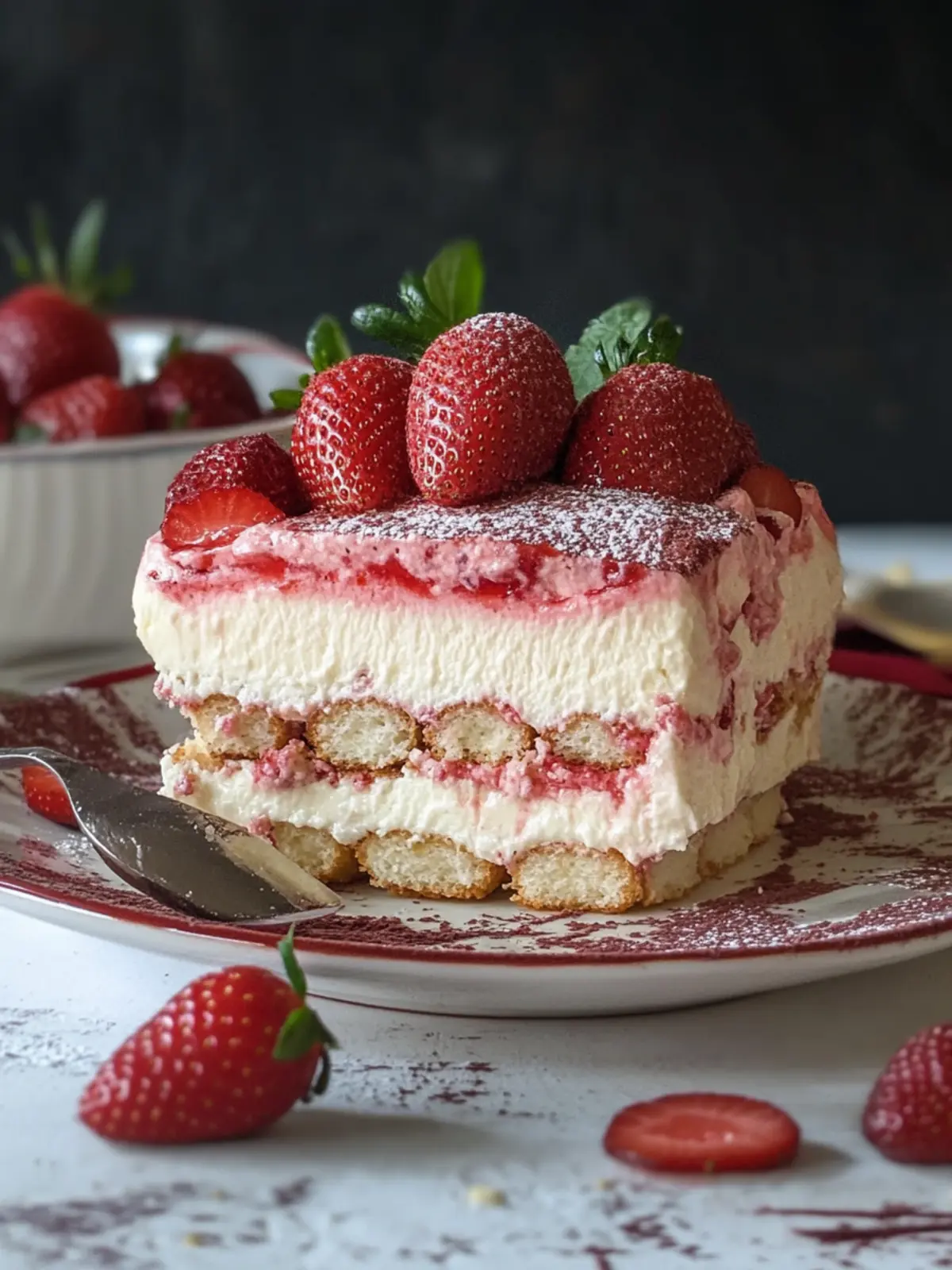 Delicious Strawberry Tiramisu: A No-Raw Egg Summer Treat 5 Delicious Strawberry Tiramisu