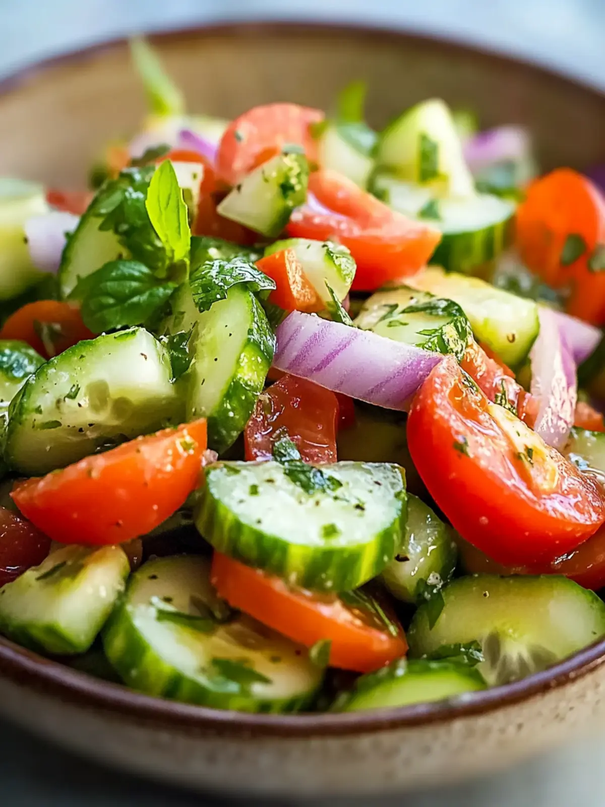 Refreshing Quick Italian Cucumber Salad Perfect for Summer Bliss 4 Quick Italian Cucumber Salad