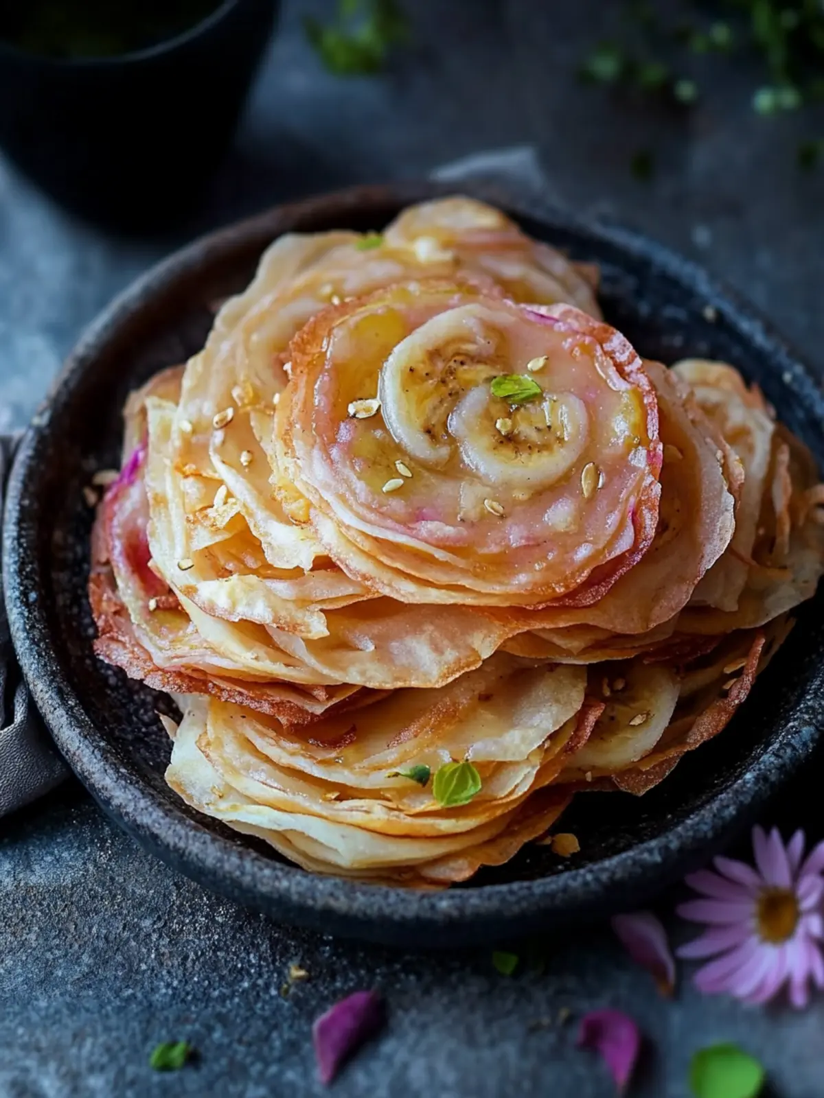 Flaky Banana Puri: Enjoy This Sweet and Crisp Delight! 4 Flaky Banana Puri