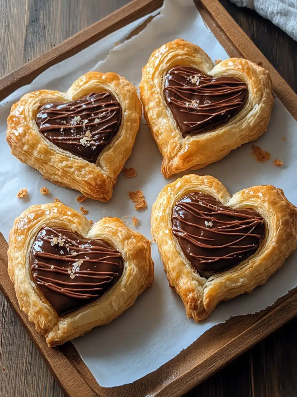 Indulge in Nutella Puff Pastry Hearts for Sweet Moments 2 Nutella Puff Pastry Hearts