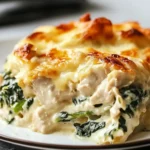 Irresistible Chicken and Spinach Casserole with Cream Cheese 4 Chicken and Spinach Casserole with Cream Cheese