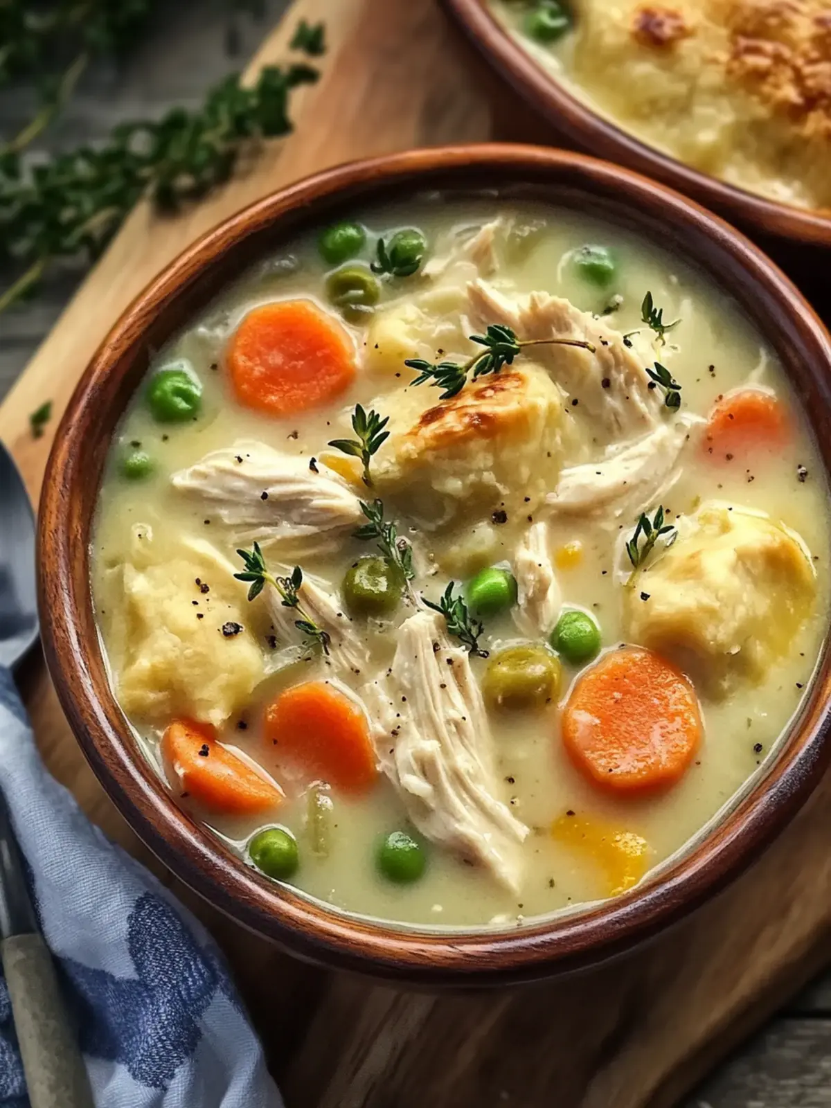 Creamy Chicken Pot Pie Soup That's Ready in 35 Minutes 3 Chicken Pot Pie Soup