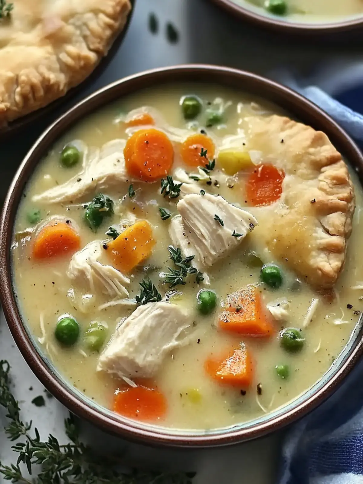 Creamy Chicken Pot Pie Soup That's Ready in 35 Minutes 2 Chicken Pot Pie Soup